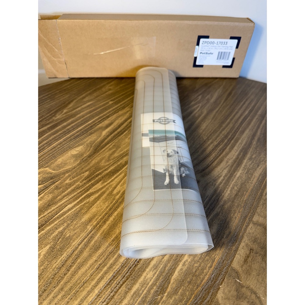 PetSafe ScatMat Indoor Pet Training Mat 30x16 w/ Power Pack New Open Box New